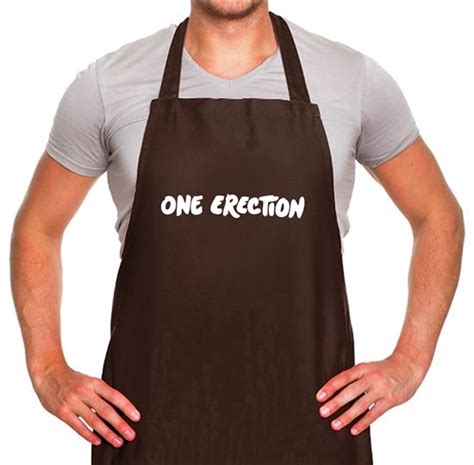 One Erection Apron By Chargrilled