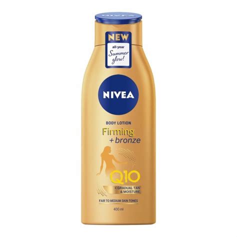 nivea q10 firming bronze body lotion 400ml gradual tan and moisture medium skin ebay