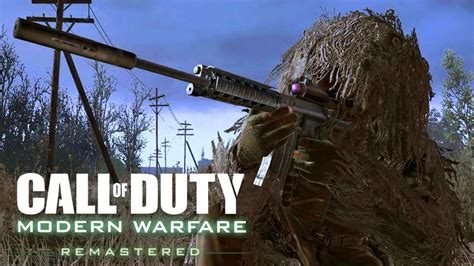 Call Of Duty Modern Warfare Remastered Full Campaign Gameplay