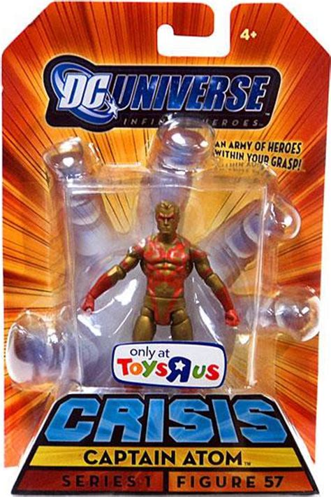 Dc Universe Crisis Infinite Heroes Series 1 Captain Atom Exclusive 375