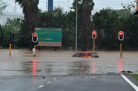 floods in kzn leave two people dead as rains continue