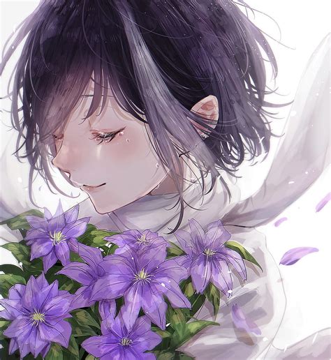 Beautiful Wallpaper Flower Anime Collection Free Download