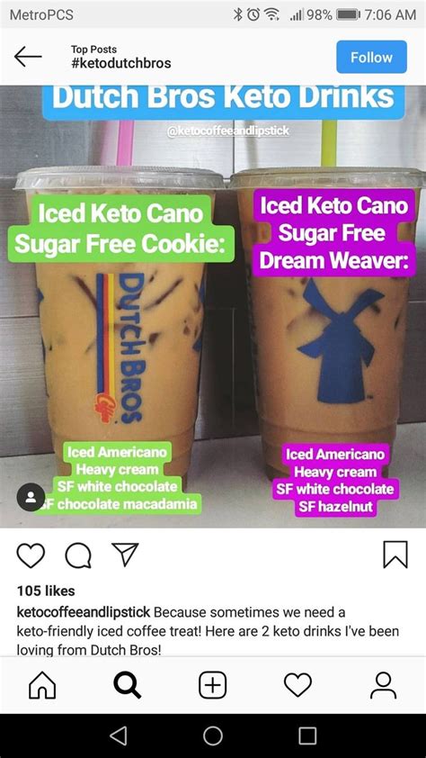 But now, i can never get it to that perfectness with other. Keto drinks Dutch bros | Keto drink, Dutch bros drinks ...