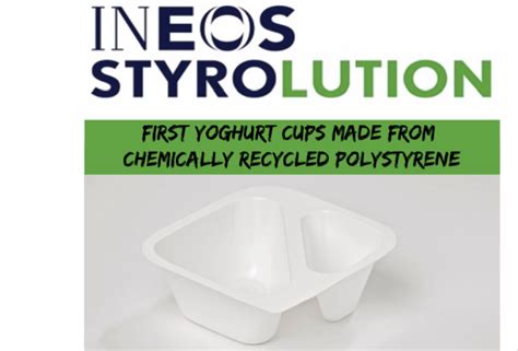 INEOS STYROLUTION ADVANCES CLOSER TO OFFERING RECYCLED POLYSTYRENE AT COMMERCIAL SCALE OUR