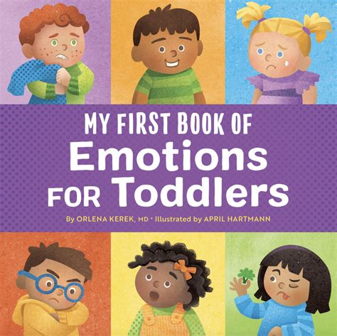 My First Book Of Emotions For Toddlers By April Hartmann
