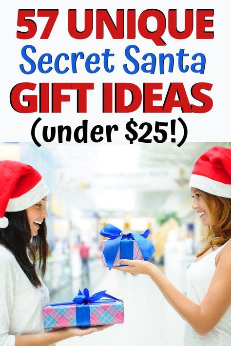 Creative Unique Gift Ideas Under That People Will Love Secret Santa Gifts Secret