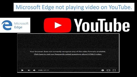 Are you still using windows media player for windows 10? Microsoft Edge or Internet Explorer not playing videos ...