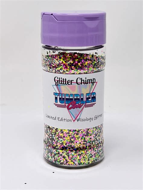 Tumblercon Limited Edition Mixology Glitter Glitter Chimp