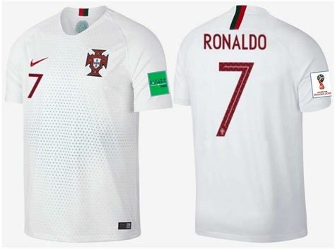 Nike Cristiano Ronaldo Portugal Away Jersey Fifa World Cup 2018