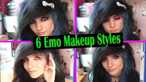 6 Different Emoscene Makeup Styles Youtube