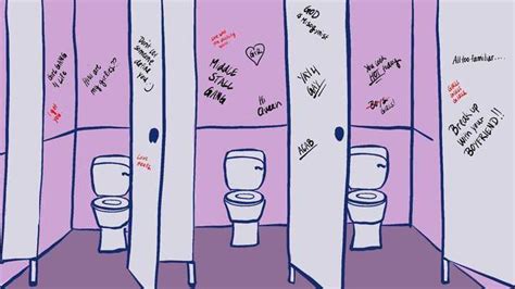 What We Can Learn From The Graffiti In Womens Bathroom Stalls