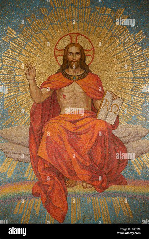 Christ In Majesty Church Of St Alphonsus Liguori Stock Photo Alamy