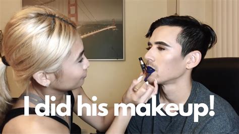 Girlfriend Does My Makeup Challenge Hilarious Youtube