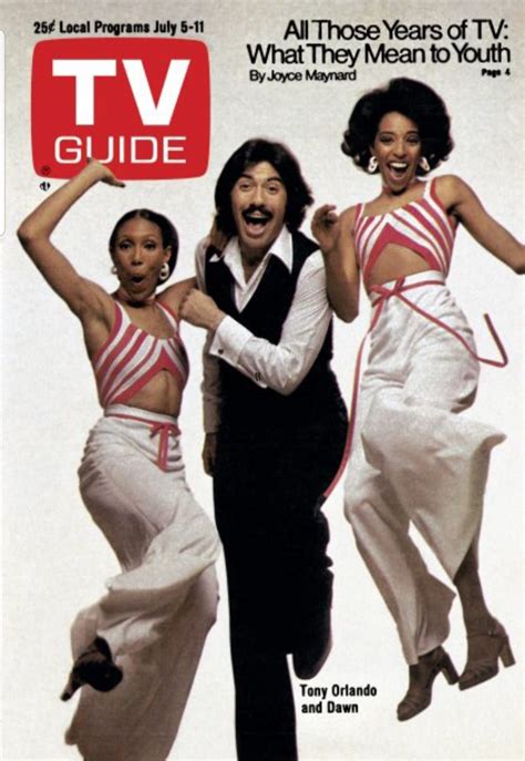 44 Years Ago Today Tv Guide Tony Orlando And Dawn July 5 11 1975