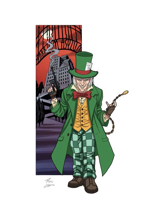 Mad Hatter Commission By Phil Cho On Deviantart Mad Hatter Batman