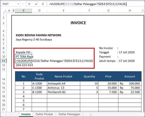 Invoice Penagihan Pengertian Contoh Dan Cara Membuat Invoice