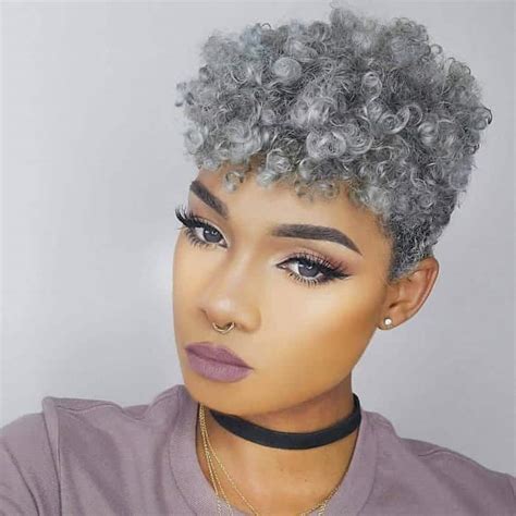 Grey Curly Hair Beautiful Styles To Rock On