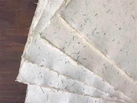Bamboo Leave Handmade Paper 04 Layers 200gsm Size 40x60cm Etsy