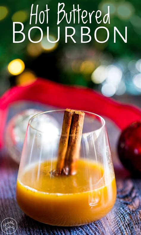 Explore ten great mixed drinks that are perfect for the holidays and contain no liquor, so they are perfect for sharing with the entire family. This Hot Buttered Bourbon is the ultimate warm winter ...