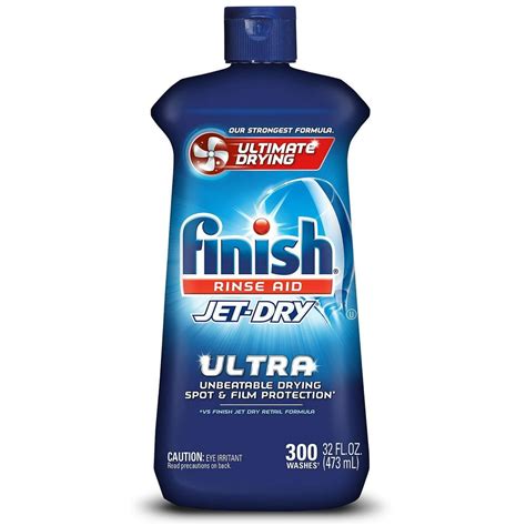 Finish Jet Dry Ultra Rinse Aid Dishwasher Rinse Agent And Drying Agent