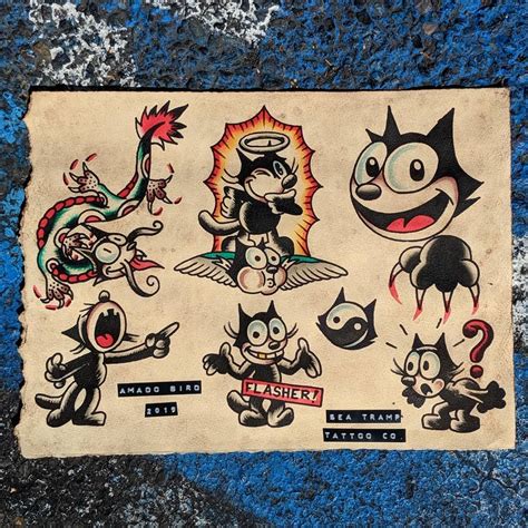 Check out our felix the cat coloring book selection for the very best in unique or custom, handmade pieces from our coloring books shops. Pin by Hannah Godfrey on tattoo in 2020 | Felix the cats, Cat coloring page, Felix