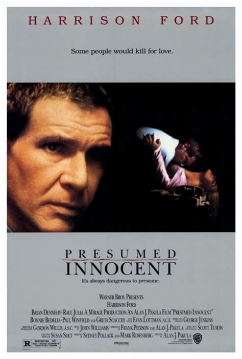 Presumed Innocent Movie Poster Print 27 X 40 Item Movif0382 Posterazzi