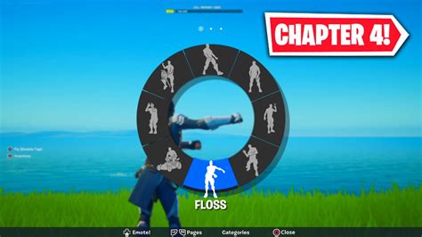 How To Get Every Emote In Fortnite Creative Map Code Chapter 4 Free