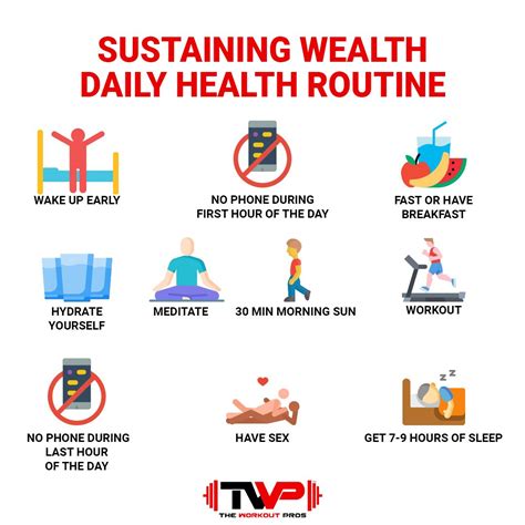 Achieve Health And Wealth With A Daily Routine