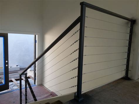 Shop online our selection of wrought iron balusters, handrails, newel posts & hardwood treads and get free shipping! Affordable Cable Railing - Modern - Los Angeles - by ...