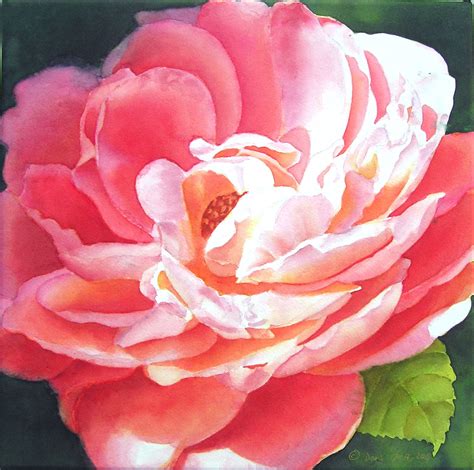New Roses In Watercolor Red Rose Yellow Rose Pink Rose Painting
