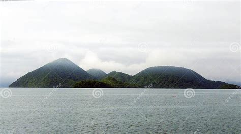Naka Island Lake Toya Hokkaido Island Japan Stock Photo Image Of