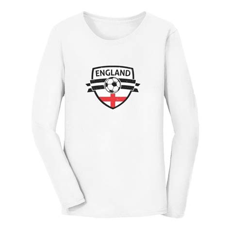 The interest from women who wanted to play football increased after the if you are looking to support the lionesses, then you have come to the right place. England Soccer / Football Team Fans Women Long Sleeve T-Shirt | Shirts, Long sleeve
