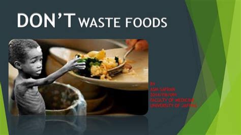 Reduce Household Food Waste Tips Ppt