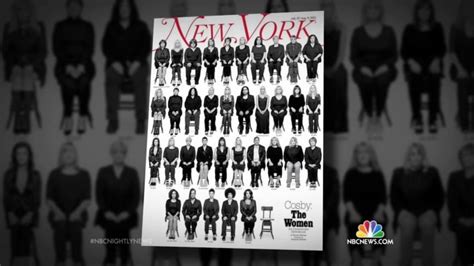 Bill Cosby Scandal 35 Accusers Appear On New York Magazine Cover