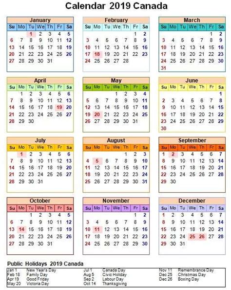 Printable 2023 Calendar Canada With Holidays August Calendar 2023