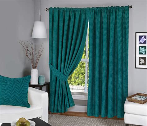Menaal Pair Of 100 Cotton Curtains Fully Lined Solar Thermal Blocking