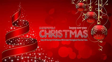 Download Merry Christmas Happy New Year Greetings Desktop Hd By
