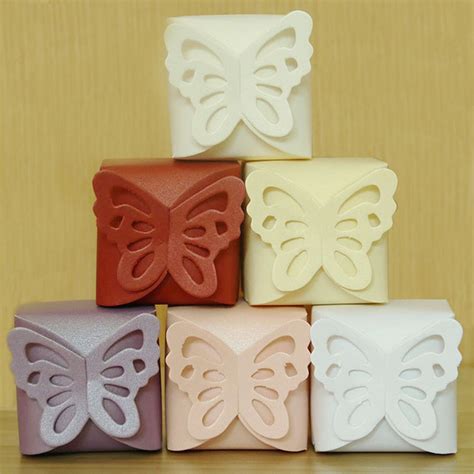 Butterfly Candy T Boxes Butterfly Party Favor Box Butterfly Etsy