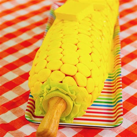 Giant Candy Corn On The Cob Cake How To Cake It