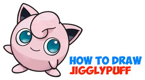 How To Draw Jigglypuff From Pokemon Easy Step By Step Drawing
