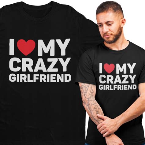 Koszulka MĘska I Love My Girlfriend DzieŃ ChŁopaka 14359034729 Allegropl