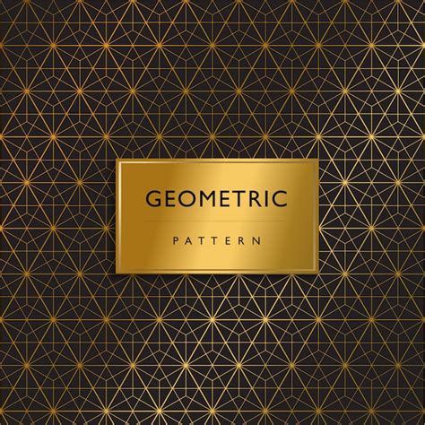 Premium Vector Luxury Premium Pattern Design Geometric