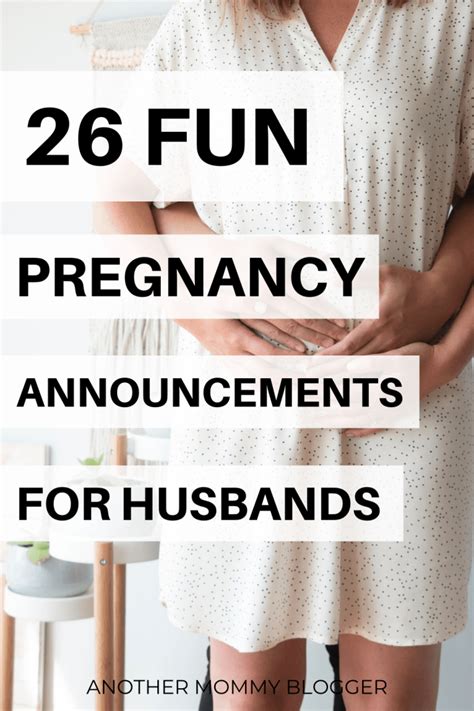 26 Creative Ways To Tell Your Husband Youre Pregnant Another Mommy