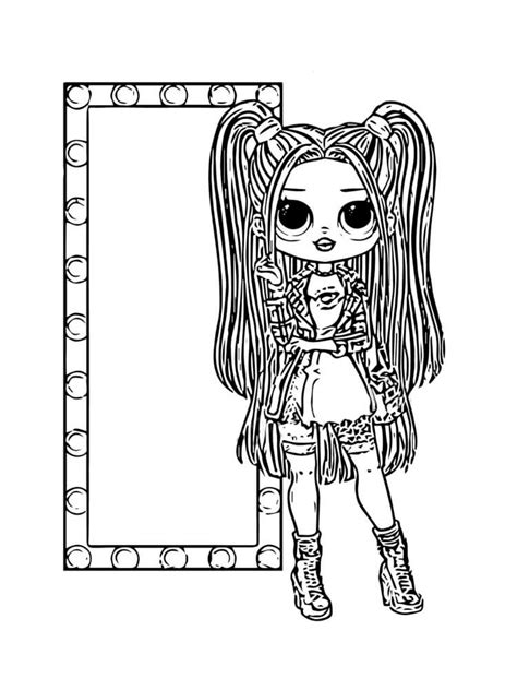 Lol Omg Coloring Pages Printable Lol Omg Coloring Pages Download And