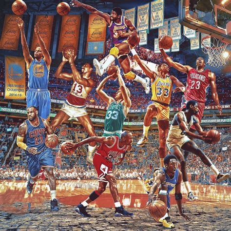Artist Tyson Beck Yellowmenace Basketballart Nbaart Basketball Art Nba Sports Nba