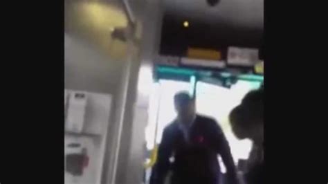 cleveland bus driver uppercuts aggressive girl youtube