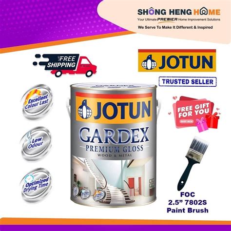 1l Jotun Gardex Premium Gloss Wood And Metals Color Option