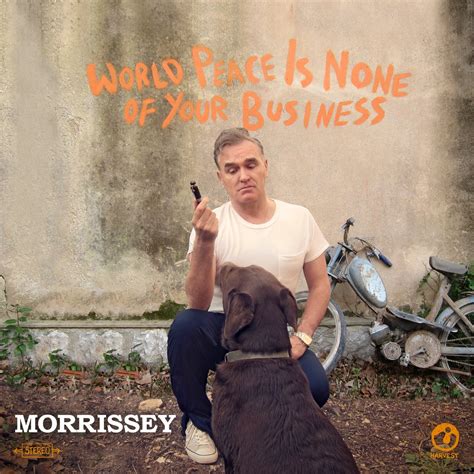 Seemingly everyone yearns for it, but no one knows how to obtain it. Album Review: Morrissey - World Peace Is None Of Your ...