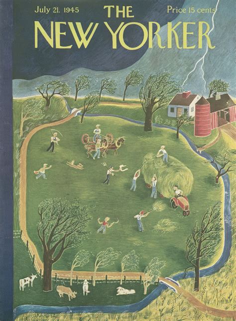 The New Yorker July 21, 1945 Issue | The new yorker, New yorker covers, Photo posters