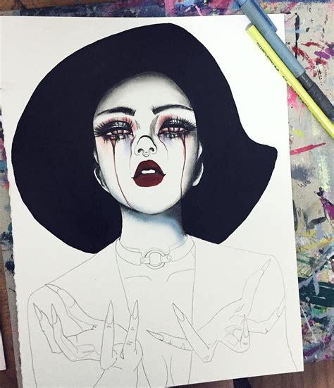 Harumi Hironaka Art Et Design Illustrations Dark Art Love Art Art